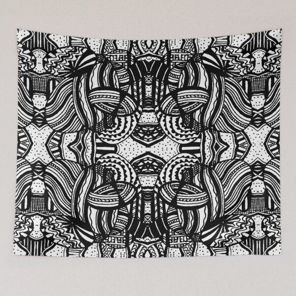 Item preview, Miniature Aussie Tangle 10 Pattern with transparent background designed and sold by Heatherian.