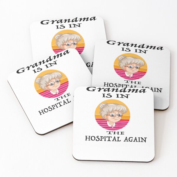 Item preview,  Grandma is in the hospital again designed and sold by GridText.