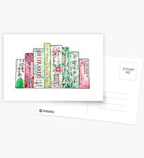 A Row of Christmas Classics Postcards
