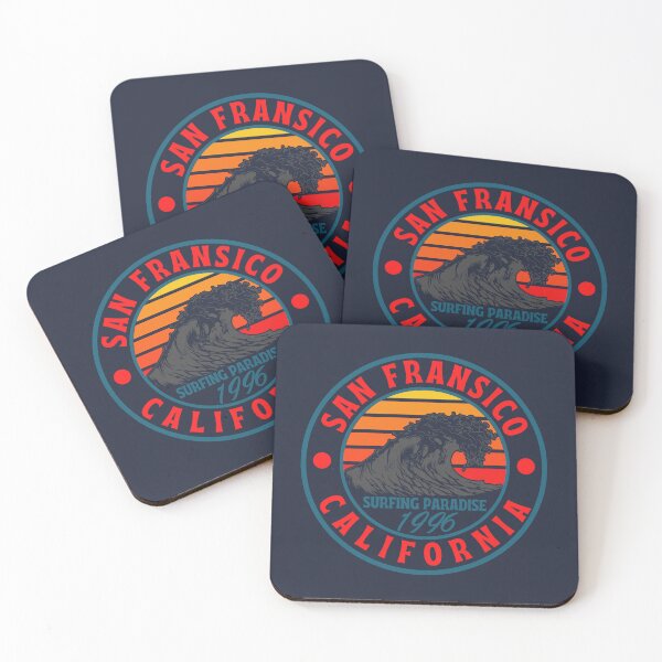 Item preview, California San Fransi Surfing Beach Vintage Cal designed and sold by DadJokeDescript.