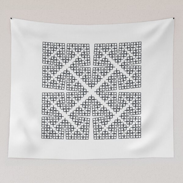 Item preview, Cesàro Fractal - Square designed and sold by joshdbb.