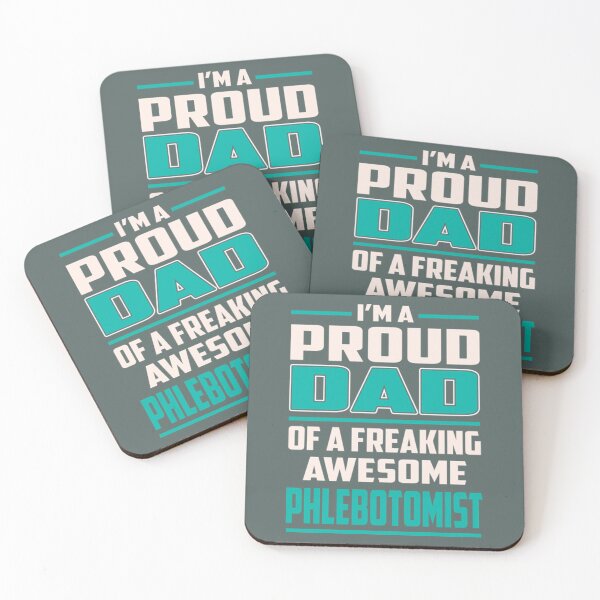 Item preview, Proud DAD Phlebotomist designed and sold by ZiaChatfield.