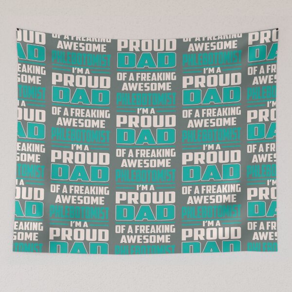 Item preview, Proud DAD Phlebotomist designed and sold by ZiaChatfield.