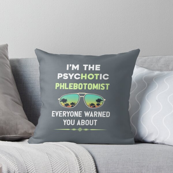 Item preview, Psychotic Phlebotomist designed and sold by ZiaChatfield.