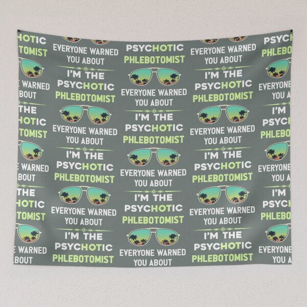 Item preview, Psychotic Phlebotomist designed and sold by ZiaChatfield.