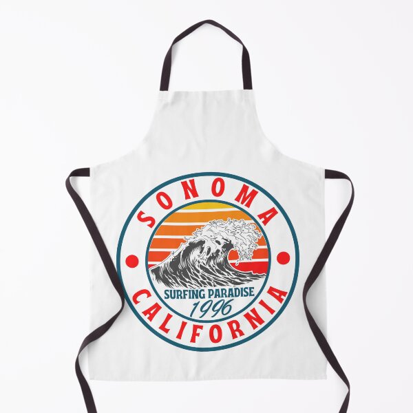 Item preview, Sonoma County Surfing Beach Vintage Cal Wine designed and sold by DadJokeDescript.