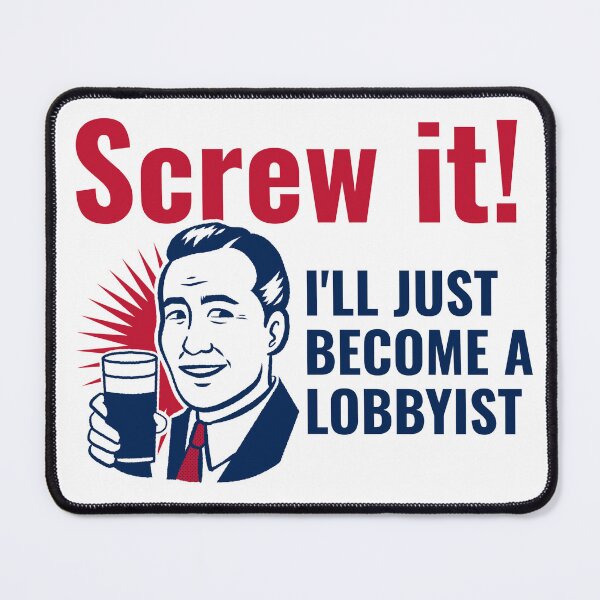 Item preview, Political Lobbyist Washington DC designed and sold by WonderfullyDC.