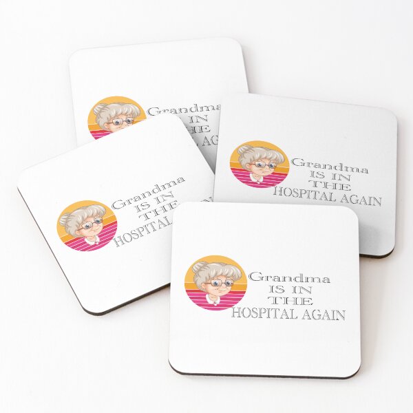 Item preview, Grandma is in the hospital again designed and sold by GridText.