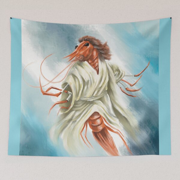 Item preview, Shrimp Christ designed and sold by ArtsByMax.