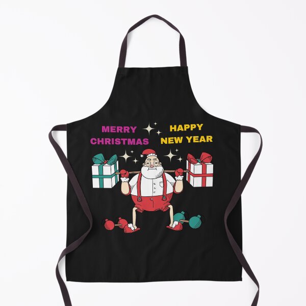 Item preview, Merry Christmas and Happy New Year Gift, Santa in the gym resolution designed and sold by dsignstore911.
