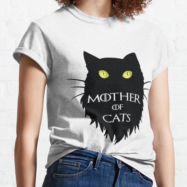 Mother of cheap cats camiseta