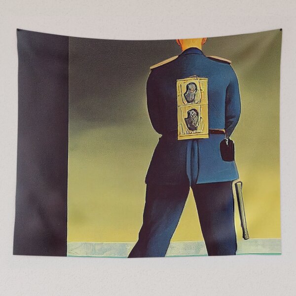 Item preview, Police officer designed and sold by ComicsFactory.