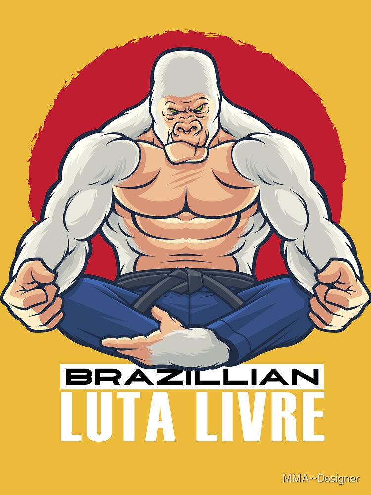 Luta Livre Brazillian T-Shirt Poster by MMA--Designer