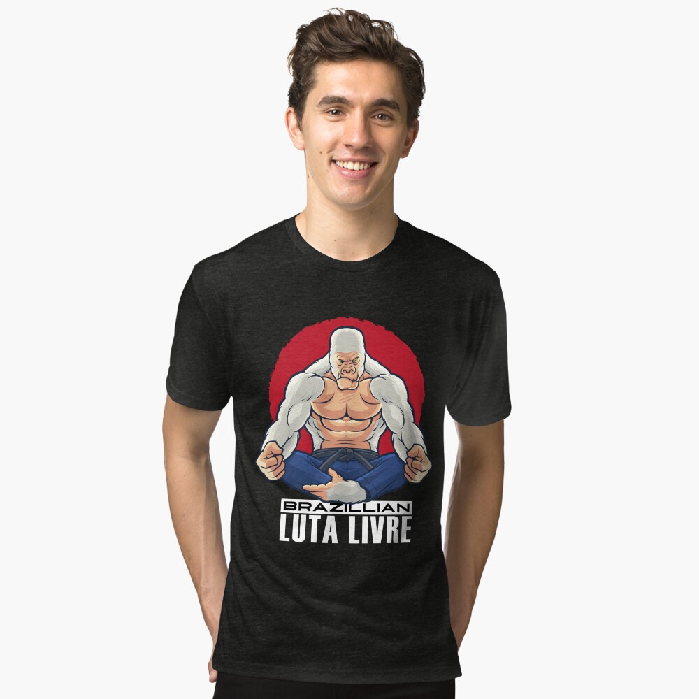 Luta Livre Brazillian T-Shirt Poster by MMA--Designer