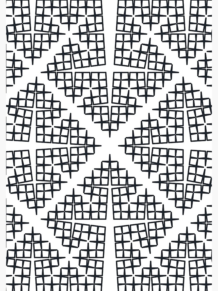 Thumbnail 3 of 3, Journal, Cesàro Fractal - Square designed and sold by joshdbb.