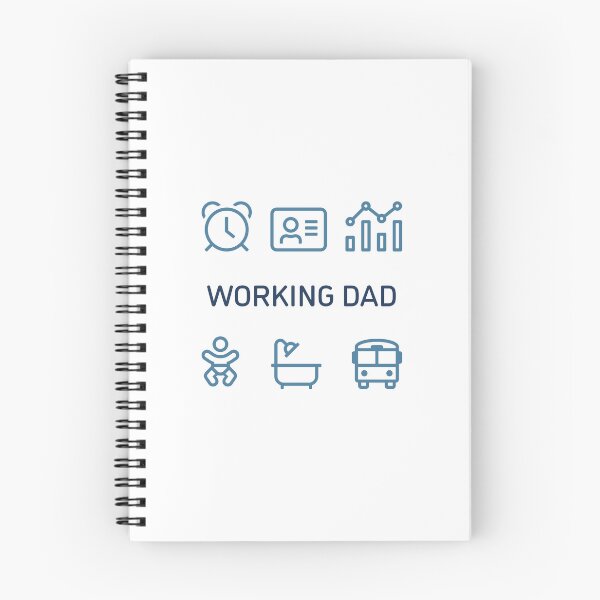 Item preview, Working Dad Icons designed and sold by Not Lost Wanderer Design.