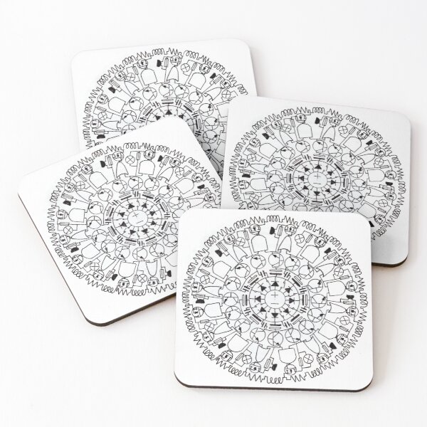 Item preview, Mankind's Mandala designed and sold by lukesartworks.