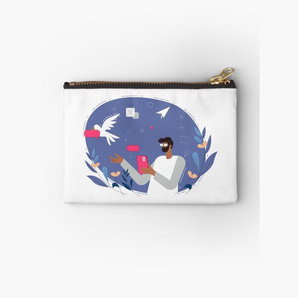 Item preview, Man sending message-Send designed and sold by teedesigndaily.