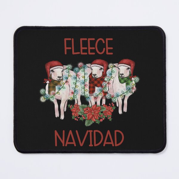 Item preview, Christmas Sheep Fleece Navidad designed and sold by HappyLifeCreate.