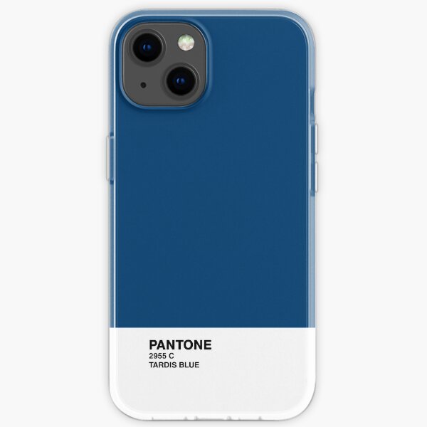 TARDIS blue iPhone Soft Case