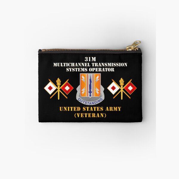 Item preview, Army - 44th Signal Bn  - 31M  - US Army - Veteran X 300DPI designed and sold by Military Insignia Products.
