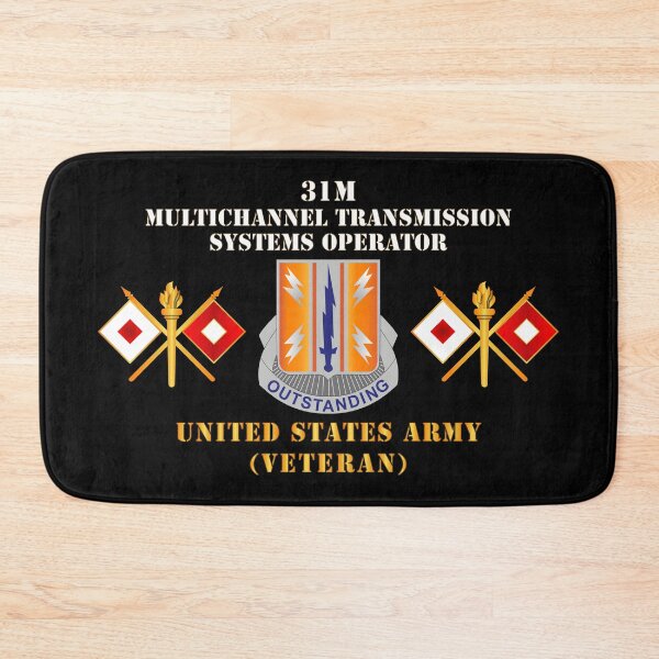 Item preview, Army - 44th Signal Bn  - 31M  - US Army - Veteran X 300DPI designed and sold by Military Insignia Products.