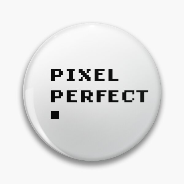 Item preview, pixel perfect for perfectionist black text designed and sold by joanna-jpg.