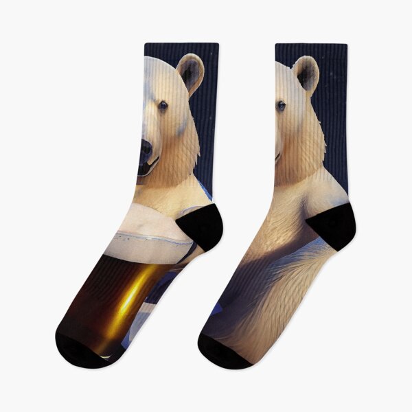 Item preview, Polar bears drink beer, not coke designed and sold by BraveFellow.