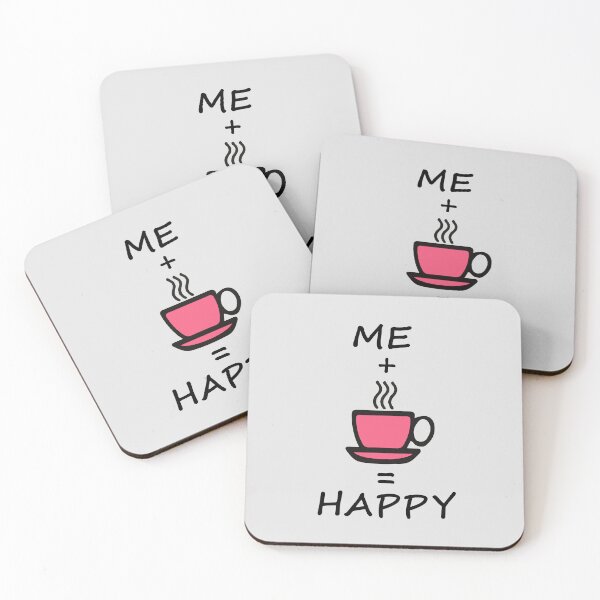 Item preview, Me And Coffe Equals Happy designed and sold by MikrosLikos.