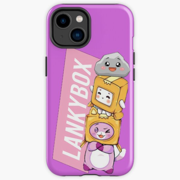 cute lankybox - lankybox iPhone Tough Case