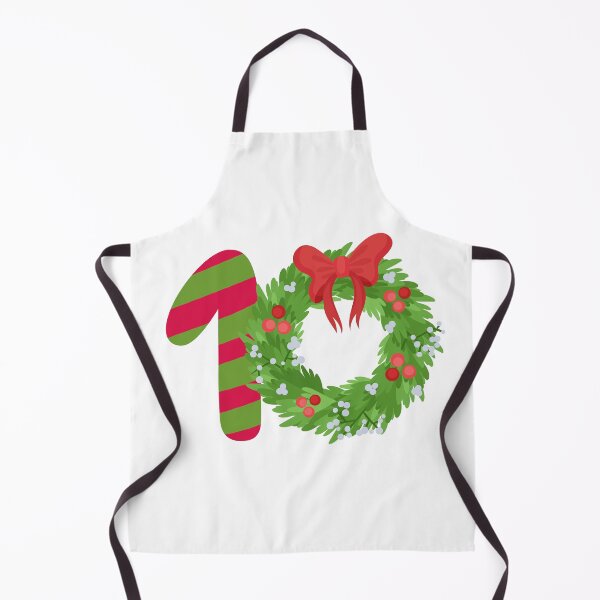 Item preview, Christmas Number 10. Advent Calendar Numbers designed and sold by trendingatees.