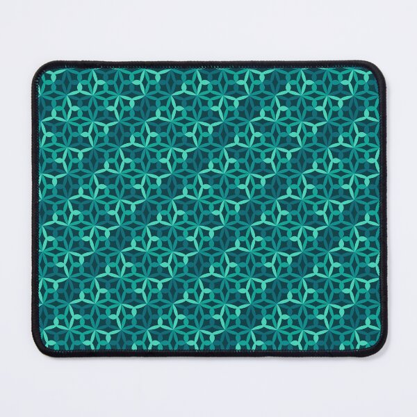 Item preview, Geometric Flower Petal Pattern (Teal) designed and sold by John Uttley.