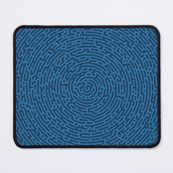 Item preview, Circular Spiral Turing Pattern (Blue) designed and sold by John Uttley.