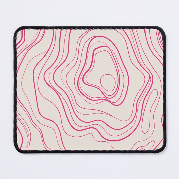 Item preview, Pink  Abstract Topography  Aesthetic  Pattern designed and sold by zedonee.