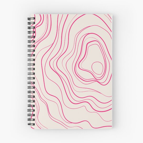Item preview, Pink  Abstract Topography  Aesthetic  Pattern designed and sold by zedonee.