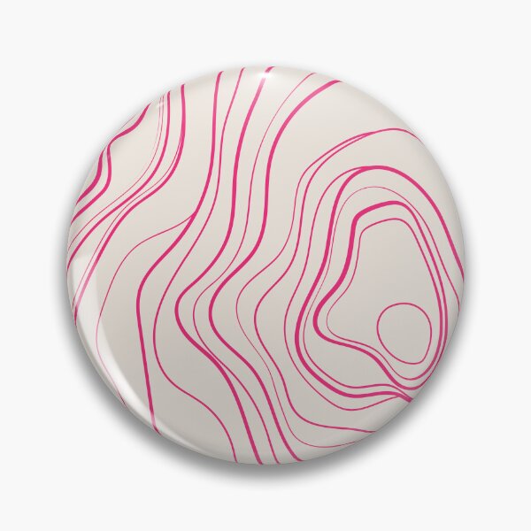 Item preview, Pink  Abstract Topography  Aesthetic  Pattern designed and sold by zedonee.