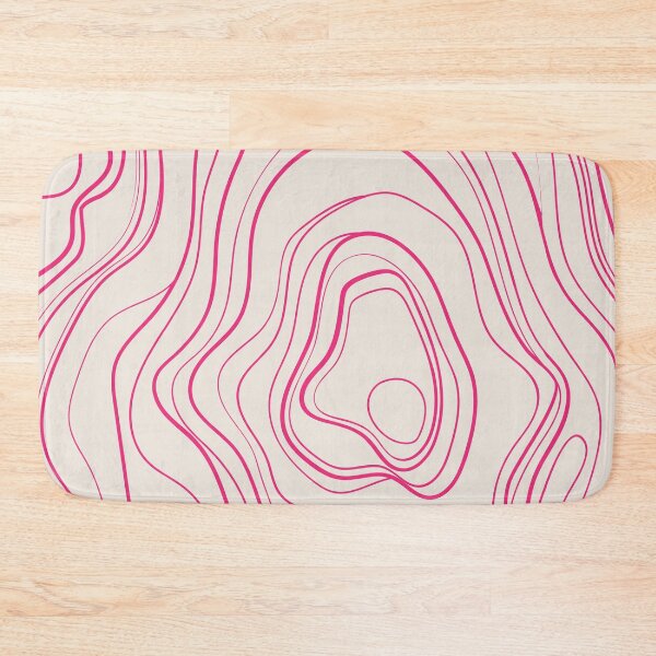 Item preview, Pink  Abstract Topography  Aesthetic  Pattern designed and sold by zedonee.