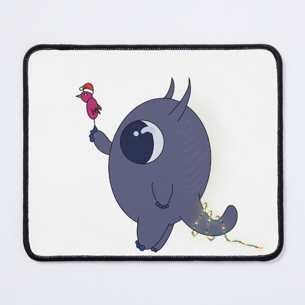 Item preview, Christmas monster and his bird designed and sold by BaikelMaimolt.