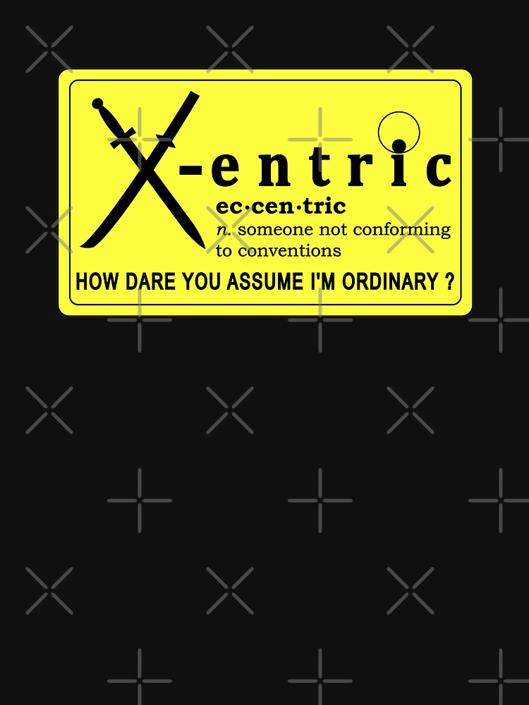 Thumbnail 7 of 7, Classic T-Shirt, ECCENTRIC designed and sold by Catinorbit.
