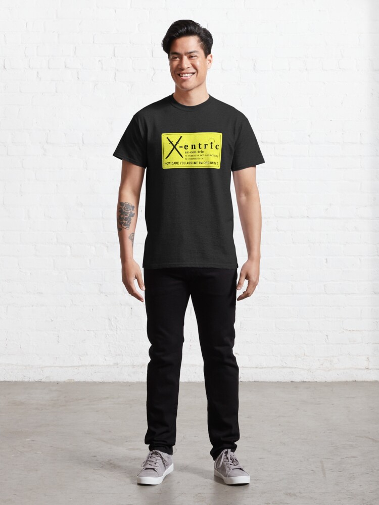 Thumbnail 3 of 7, Classic T-Shirt, ECCENTRIC designed and sold by Catinorbit.