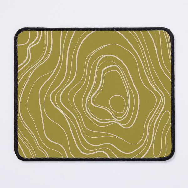 Item preview, Green Abstract Topography  Aesthetic  Pattern designed and sold by zedonee.