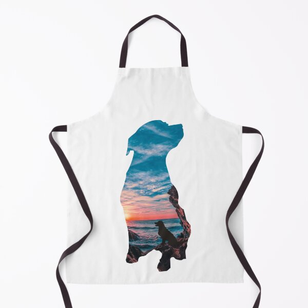 Item preview, Dog Watching the Sunset at Sea designed and sold by MoSaid.