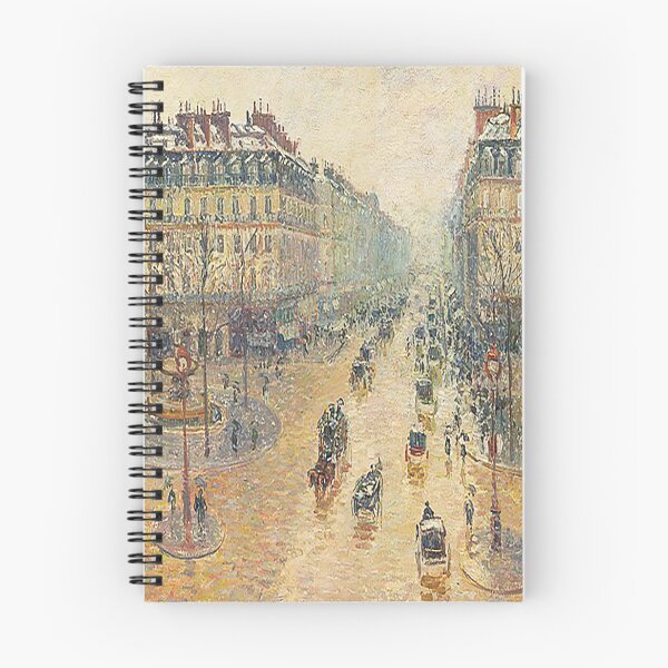 Item preview, Camille Pissarro Avenue de l'Opéra snow effect in the morning designed and sold by MARWA-STORE.