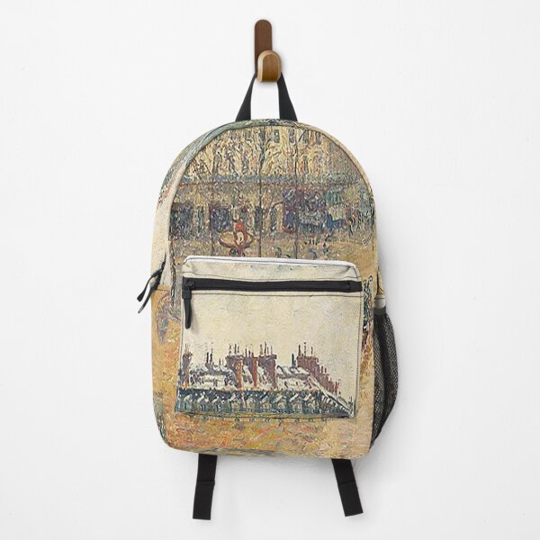 Item preview, Camille Pissarro Avenue de l'Opéra snow effect in the morning designed and sold by MARWA-STORE.