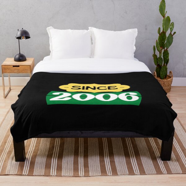 Item preview, Since 2006 Birthday Retro: black yellow green white designed and sold by dsignstore911.