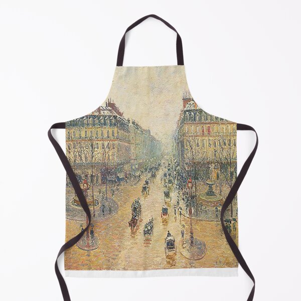 Item preview, Camille Pissarro Avenue de l'Opéra snow effect in the morning designed and sold by MARWA-STORE.