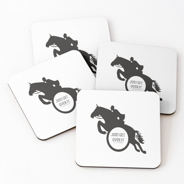 Item preview, just get over it equestrian horse,Horseback Riding,Horse Show  designed and sold by hanaa01.
