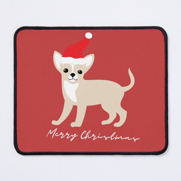Item preview, Cute Chihuahua with Santa Claus' hat - christmas dog collection designed and sold by Olivvier.