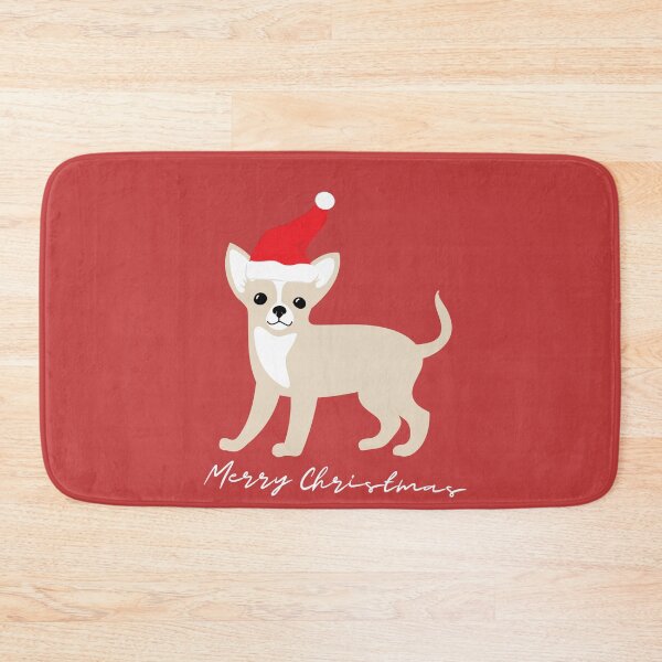 Item preview, Cute Chihuahua with Santa Claus' hat - christmas dog collection designed and sold by Olivvier.