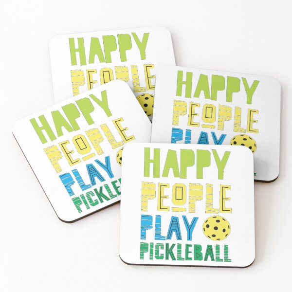 Item preview, Happy People Play Pickleball  designed and sold by Mseabro.